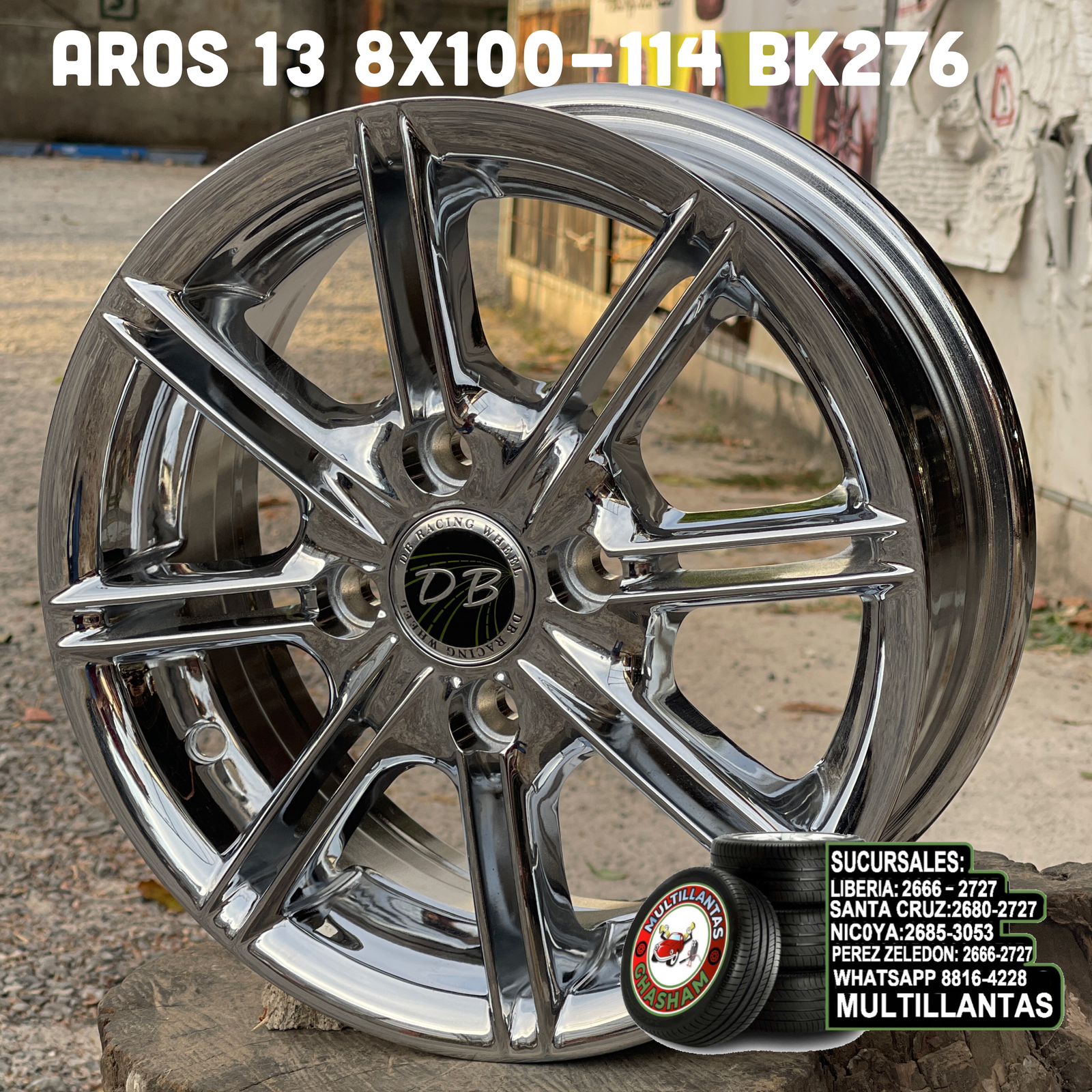 AROS # 13 4X100  CCROMO N076